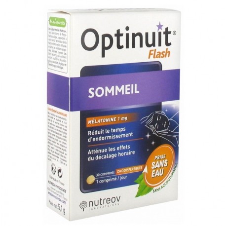 Nutreov Optinuit Flash Sommeil 30 Comprimés 3401554352343
