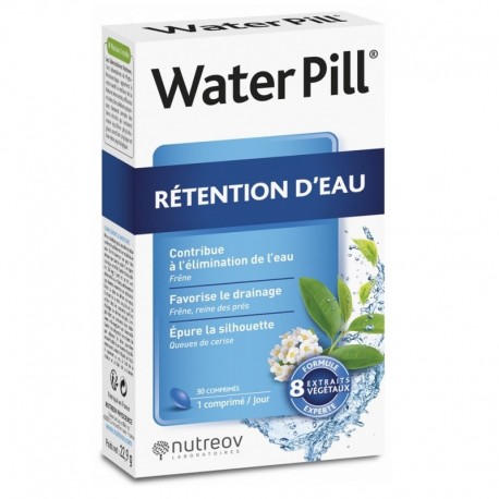 Nutreov Water Pill Rétention d'Eau 30 Comprimés 3401547247984