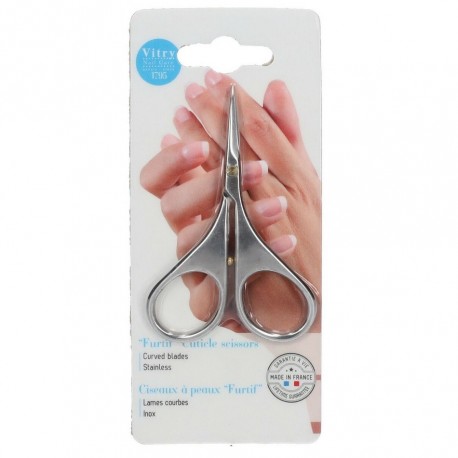 Vitry Nail Scissors Curved Blades Furtif 3538891218466