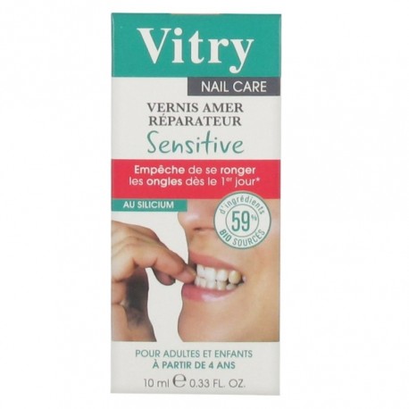 Vitry Nail Care Vernis Amer Réparateur Sensitive 10 ml 3538897772016