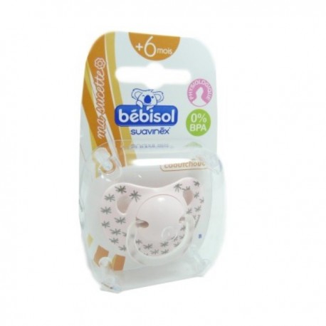 Bébisol Sucette Physiologique Caoutchouc +6 mois 3595894525311