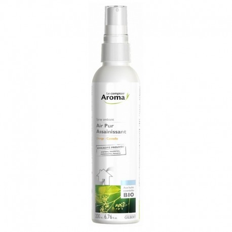 Le Comptoir Aroma Air Pur Spray Assainissant Orange Cannelle 200 ml 3273818833642