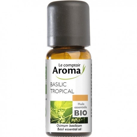 Le Comptoir Aroma Huile Essentielle Bio Basilic Tropical 10 ml 3518648835108