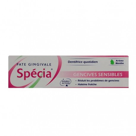 Spécia Pate Gingivale Dentifrice Quotidien Gencives Sensibles 75 ml 3450480020031