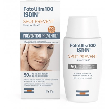 Isdin Foto Ultra 100 Spot Prevent Fusion Fluid SPF50+ 50 ml 8429420122635