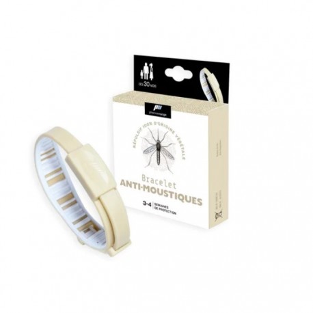 Pharmavoyage Bracelet Anti-Moustiques Ivoire 0604375001121