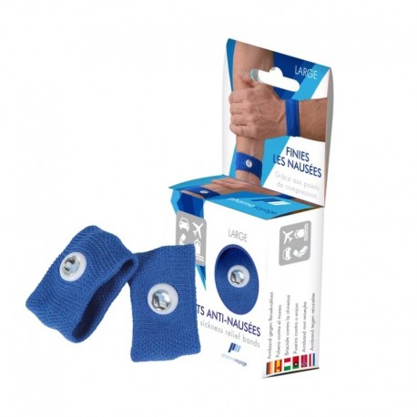Pharmavoyage Anti-Nausea Bracelets Blue 7612013191373