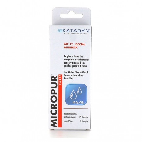 Micropur Forte DCCNA MF 1T 50 Tablets 7612013188892