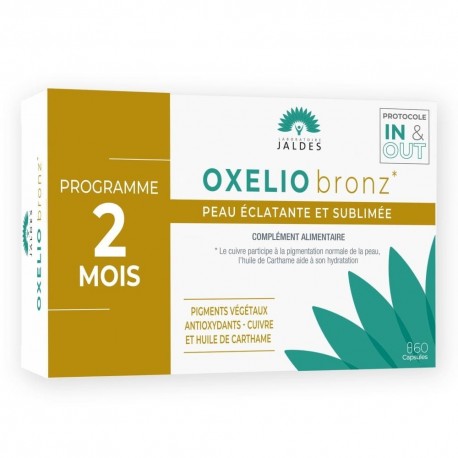 Jaldes Oxelio Bronz Peau Éclatante et Sublimée 60 Capsules 3770008157088