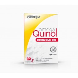 Synergia Oméga Quinol 32 Capsules 3760139290037