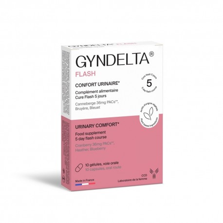 Gyndelta Flash 10 Gélules 3700111400016