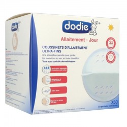 Dodie Allaitement Coussinets d'Allaitement Ultra-Fins Jour x 50