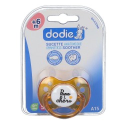 Dodie Sucette Anatomique Silicone +6 mois A15 3700763500164