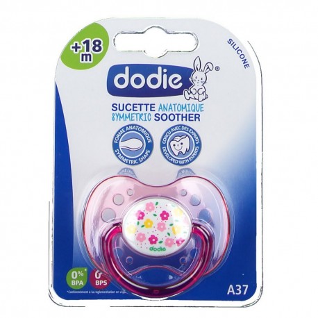 Dodie Sucette Anatomique Nuit Silicone 0-6 mois A96