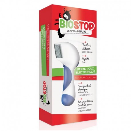 Biostop Anti-Lice Electronic Lice Comb 3401547408866