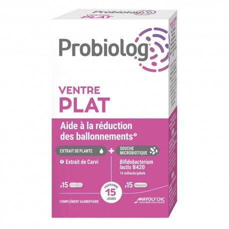 Probiolog Ventre Plat 30 Gélules 3701427900542