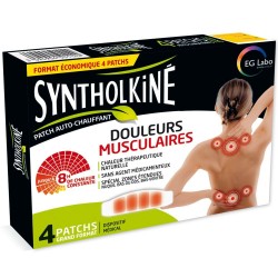 Syntholkiné Self-Heating Patch Muscle PainLarge Size 4 Patches 3094904501142