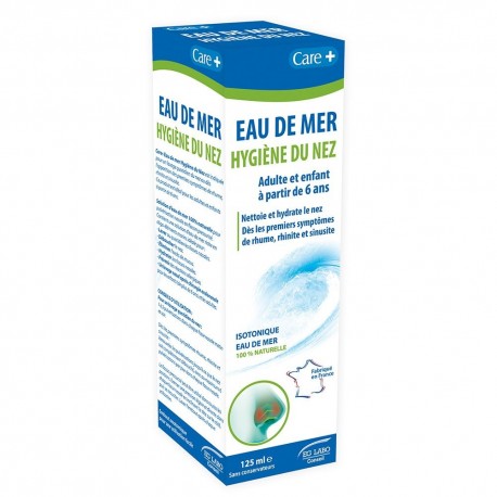 Care+ Sea Water Nose Hygiene Adult and Child 125 ml 3615840000126