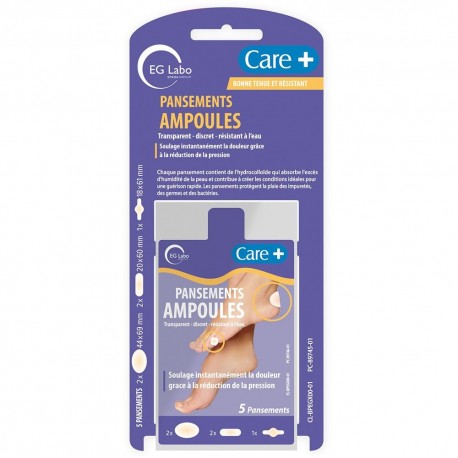 Care+ Blister Plasters 5 plasters 3615840000164