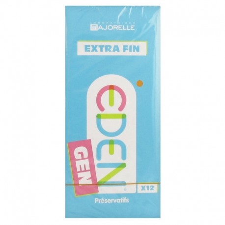 Eden Gen Extra-Fine 12 Condoms 3664789000223