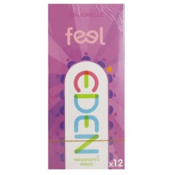 Eden Gen Feel 12 Préservatifs Perlés 3664789000230