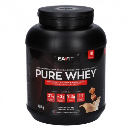 Eafit Pure Whey Caramel 750 g 3518681009603