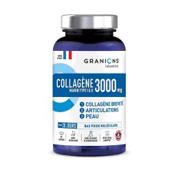 Granions Collagène Marin Type I & II 3000 mg 80 Comprimés