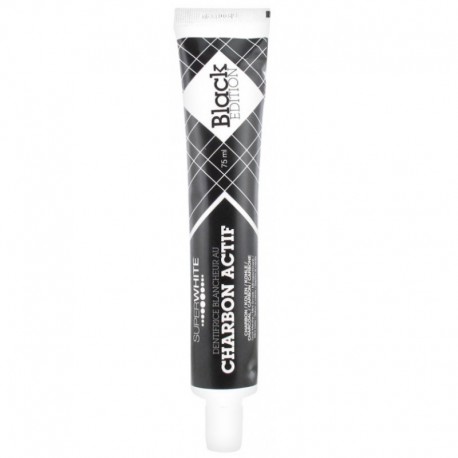 Superwhite Black Edition Whitening Toothpaste with Activated Charcoal 75 ml 3532678588063