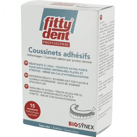 Fittydent Professional 15 Adhesive Pads 9002240310155