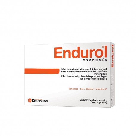 Dissolvurol Endurol 30 Comprimés 3401595407613