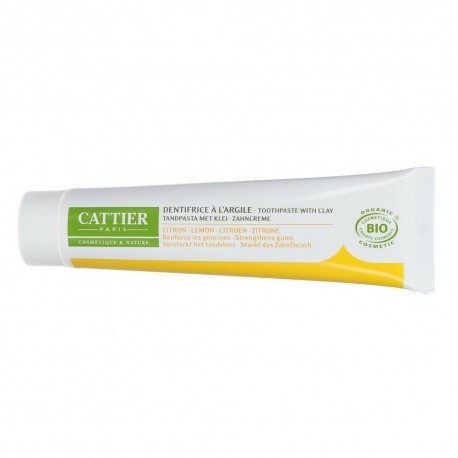 Cattier Dentargile Toothpaste Lemon 75 ml 3283950040051