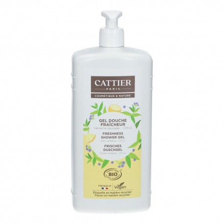 Cattier Freshness Shower Gel 1L 3283950923699