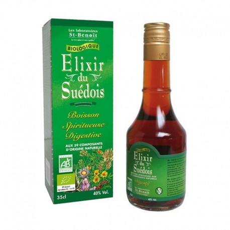 Laboratoires St-Benoît Elixir Du Suédois Bio 40% 35 cl 3440817722707