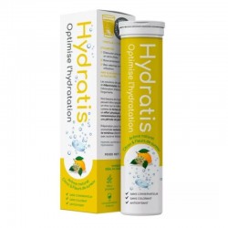 Hydratis Solution d'Hydratation 20 Comprimés Effervescents Citron Miel 3760304100949