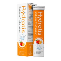 Hydratis Solution d'Hydratation 20 Comprimés Effervescents Pêche 3760304100024