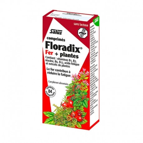 Salus Floradix Iron + Herbs 84 Tablets 4004148059018
