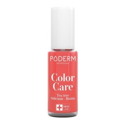 Poderm Color Care Vernis à Ongles Tea Tree 8 ml Rouge Rose 797 7640178210509