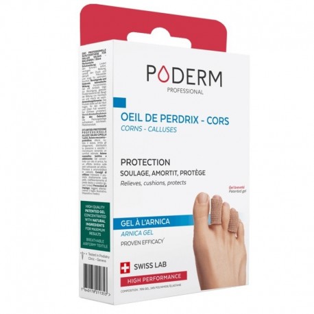Poderm Corns Calluses Digitube Protection Size L 7640178211346