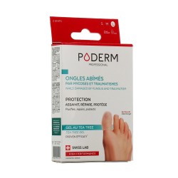 Poderm Protection Ongles Abîmés Capuchon d'Orteil Taille L 7640178211421