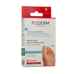 Poderm Protection Ongles Abîmés Capuchon d'Orteil Taille M 7640178211414