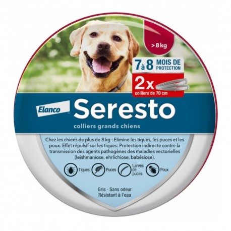 Seresto Anti-Pest Collar Small Dogs 2 Collars 4007221053743