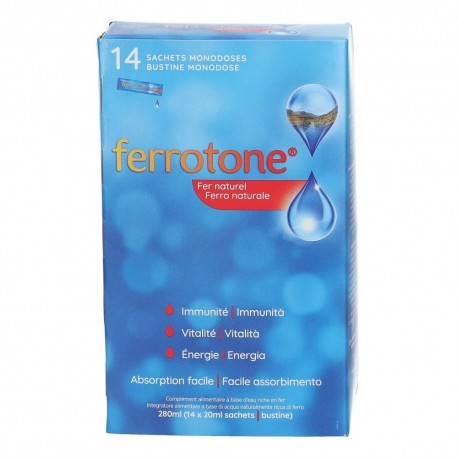 Ferrotone Original Natural Iron 14 Sachets 5000488303018