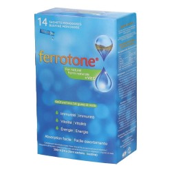 Ferrotone Fer Naturel + Vitamine C 14 Sachets 5000488303025