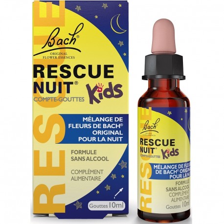 Bach Kids Rescue Nuit Compte-Gouttes 10 ml 5000488302806