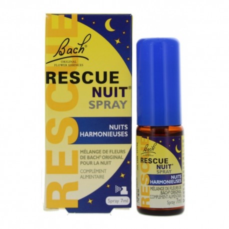 Bach Rescue Nuit Spray 7 ml 5000488302868