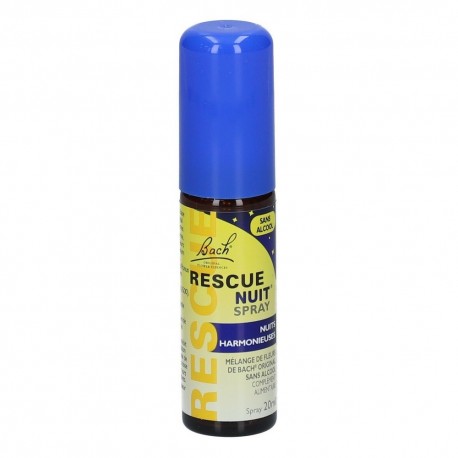 Bach Rescue Nuit Spray Sans Alcool 20 ml 5000488303223