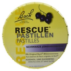 Bach Rescue Pastilles Saveur Cassis 50 g 5000488105216