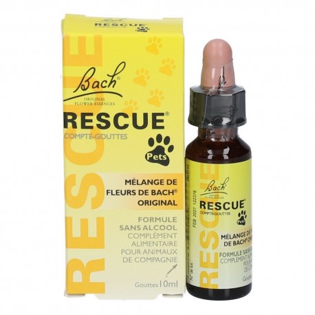 Bach Rescue Pets Compte-Gouttes 10 ml 5000488106770