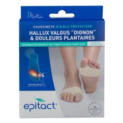 Epitact Double Protection Cushions Hallux Valgus Bunion Size S