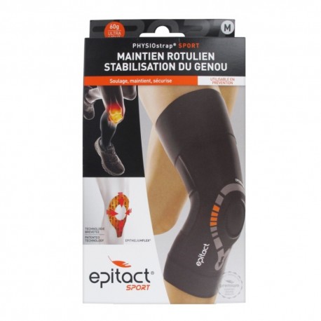 Epitact Physiostrap Sport Maintien Rotulien Stabilisation du Genou Taille M 3660396006252